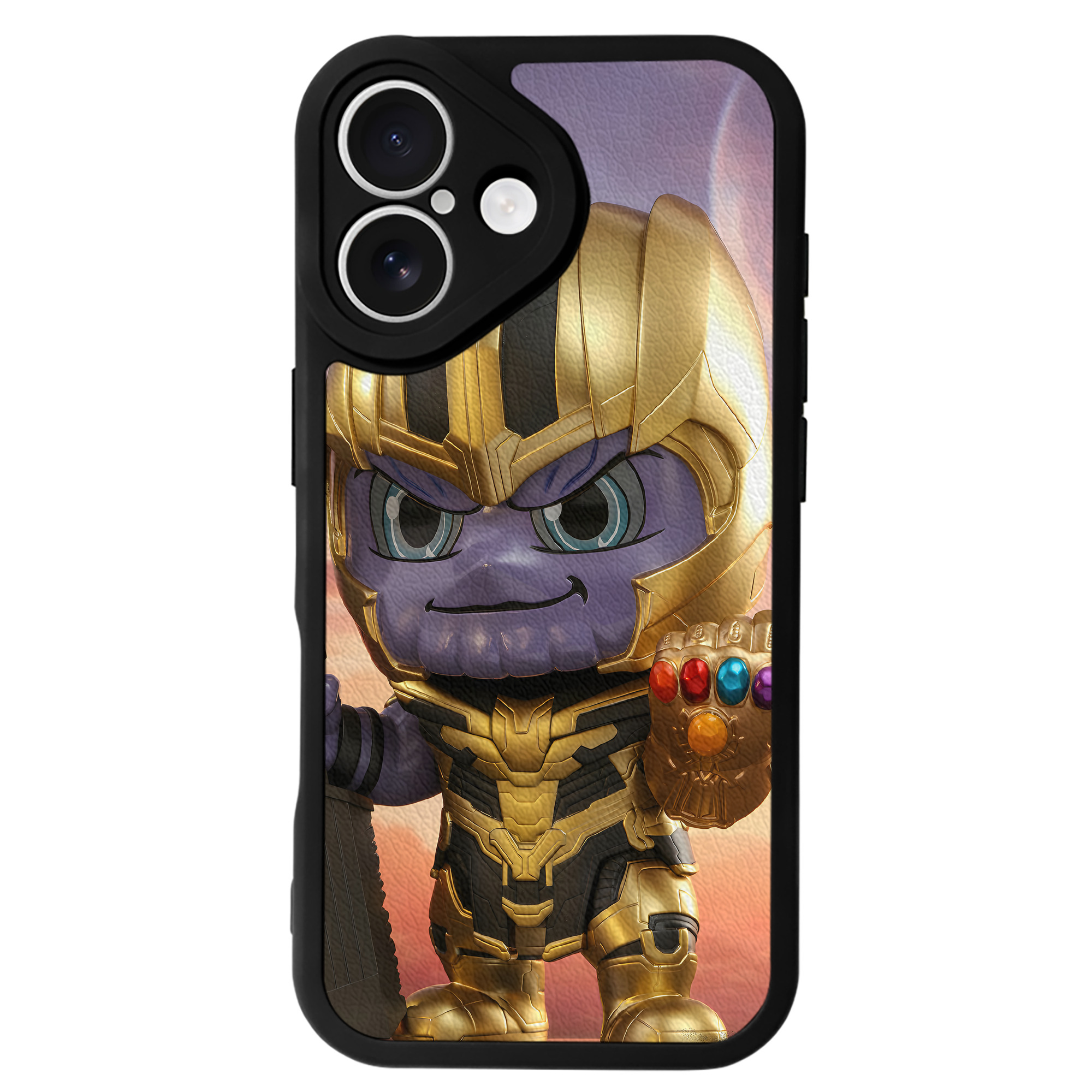 （画像用） アベンジャーズ The Avengers 【iPhone 16シリーズ対応】シリコンスマホケース（レザー調） 材質：シリコン